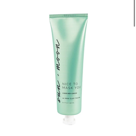 Sun+Moon Nice to Mask You Unwind Clay Facial with Kaolin Clay & Rose - Picture 1 of 8